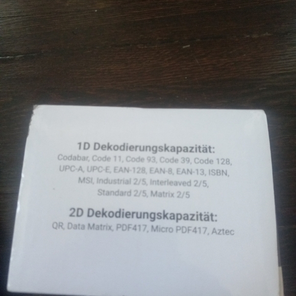 Tera Pro Series Wireless 1D 2D QR Barcode Scanner - Picture 7 of 14